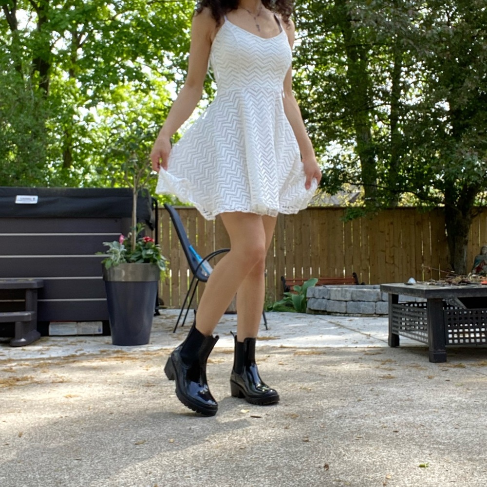 White Mini Dress 👗